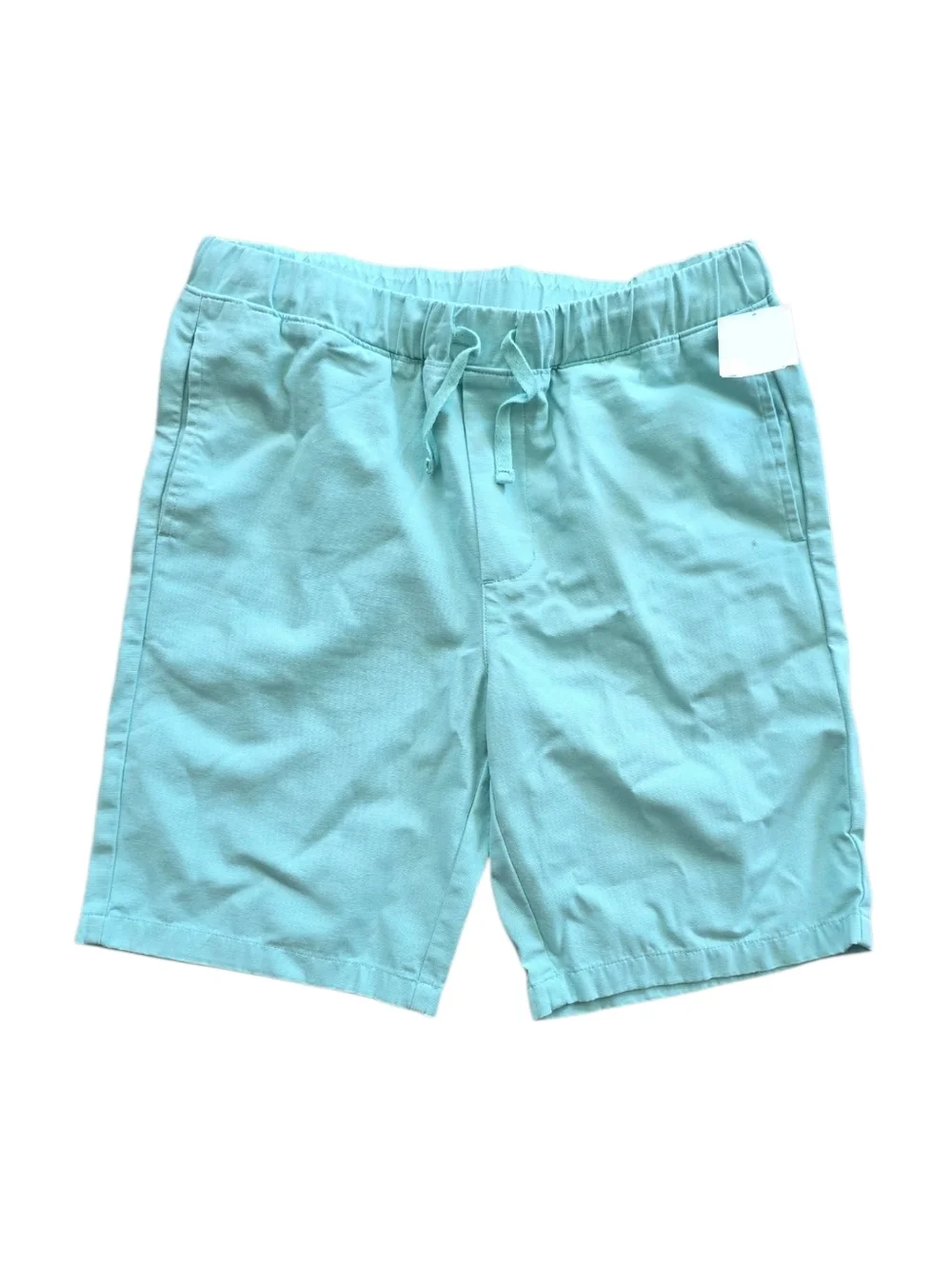 Nordstrom Rack Boys Mint Teal Elastic Waist Casual Shorts XL - Picture 1 of 2